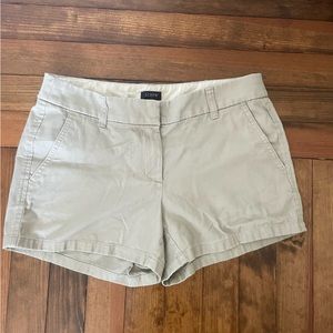 JCREW KHAKI SHORTS